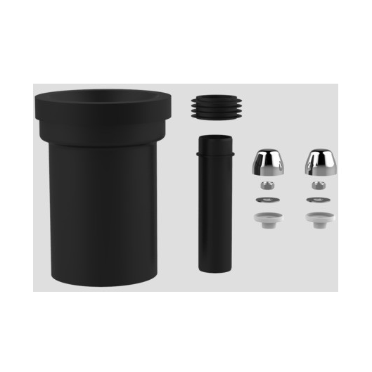 Sanit Wand-WC-Anschlussgarnitur, DN 110, 180 mm Länge